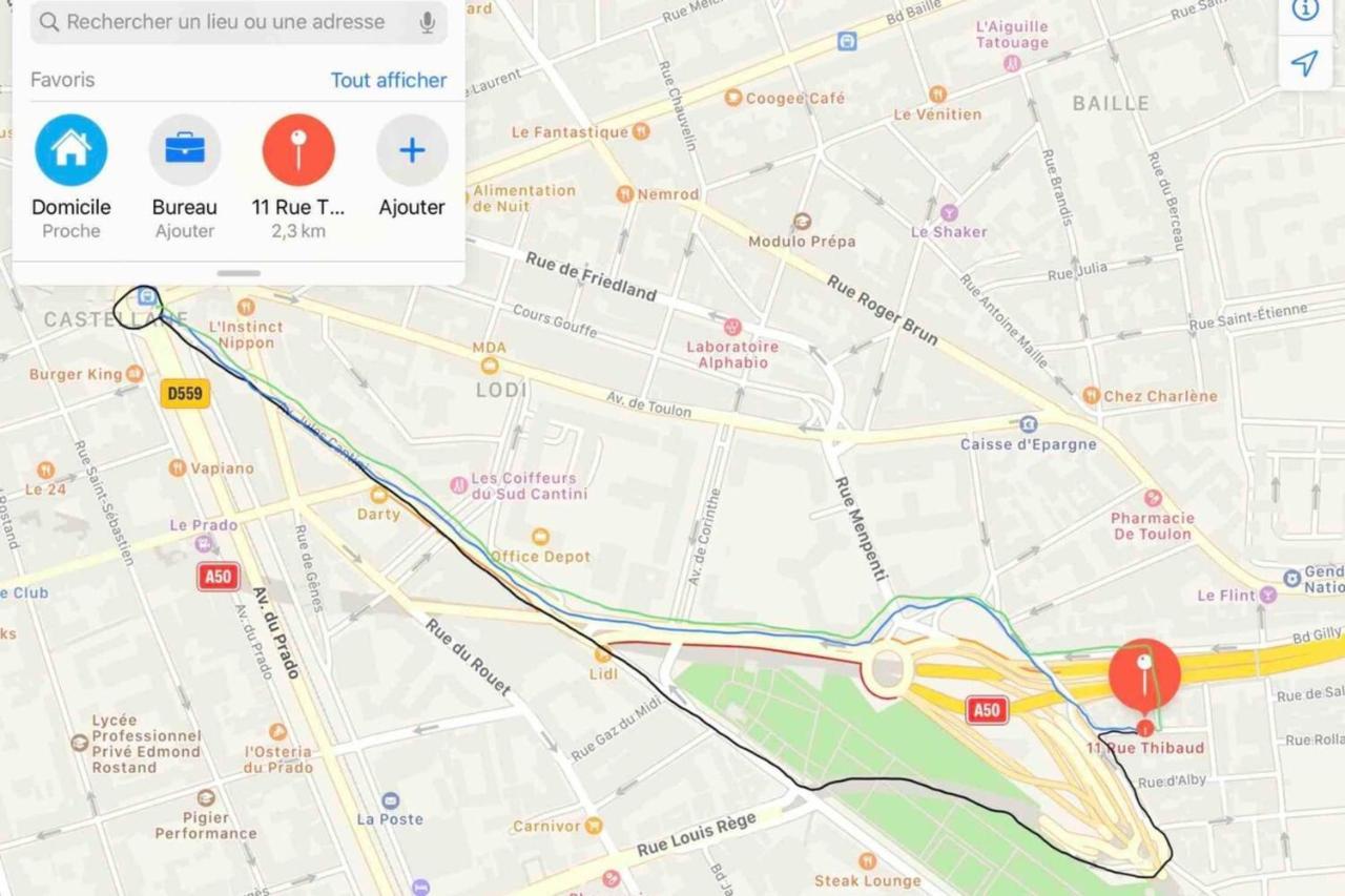 Le Zenterrasse En Villewifi-Netflix-Calme Appartement Marseilles Buitenkant foto